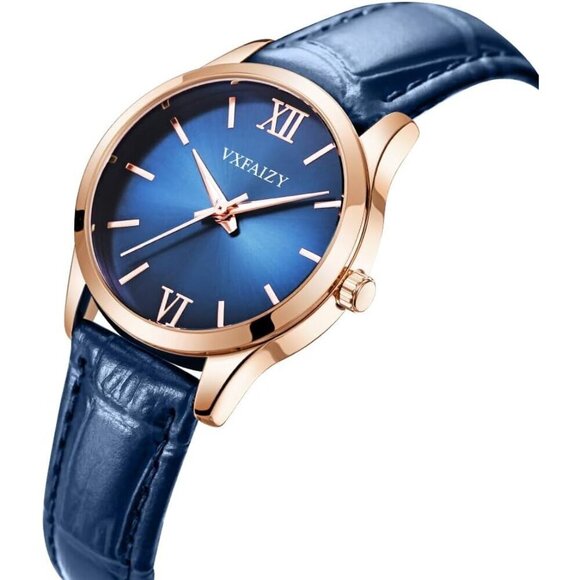 Women\'s Casual Leather Watch Water Resistant Elegant Minimalist Timepiece main image 7